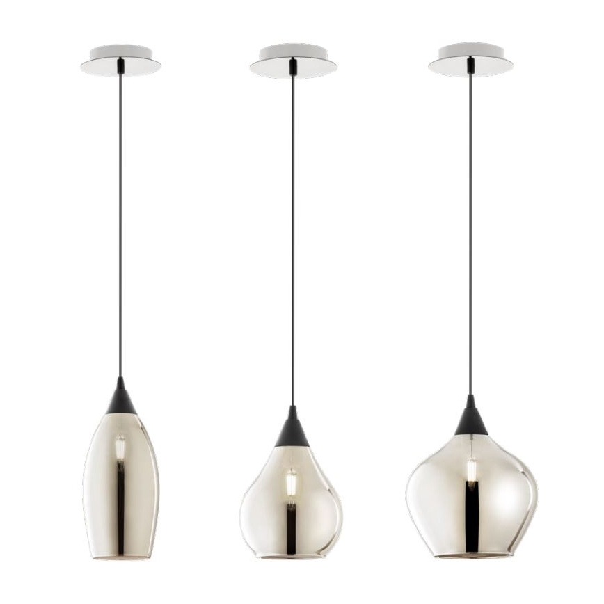 Redo 01-3190 - Żyrandol na lince TANNER 1xE14/28W/230V śr. 15 cm