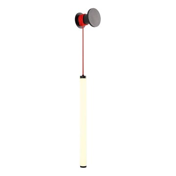 Redo 01-3302 - Ściemnialna lampa ścienna SWING LED/9W/230V 3000/4000K CRI 90 czarna