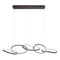 Redo 01-3393 - ściemnialny żyrandol LED na linkach BIAS LED/120W/230V 3000/4500/6500K CRI 90 czarny