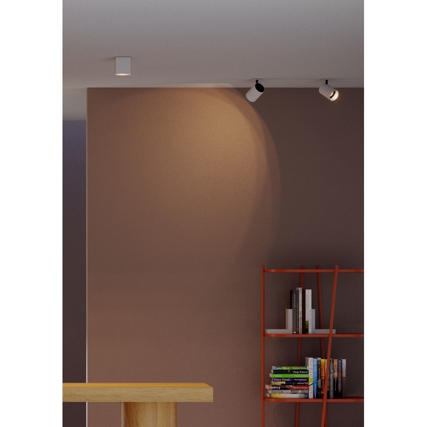 Redo 01-3407 - Oprawa punktowa DELPHI 1xGU10/7W/230V 8,1x8,1 cm biała