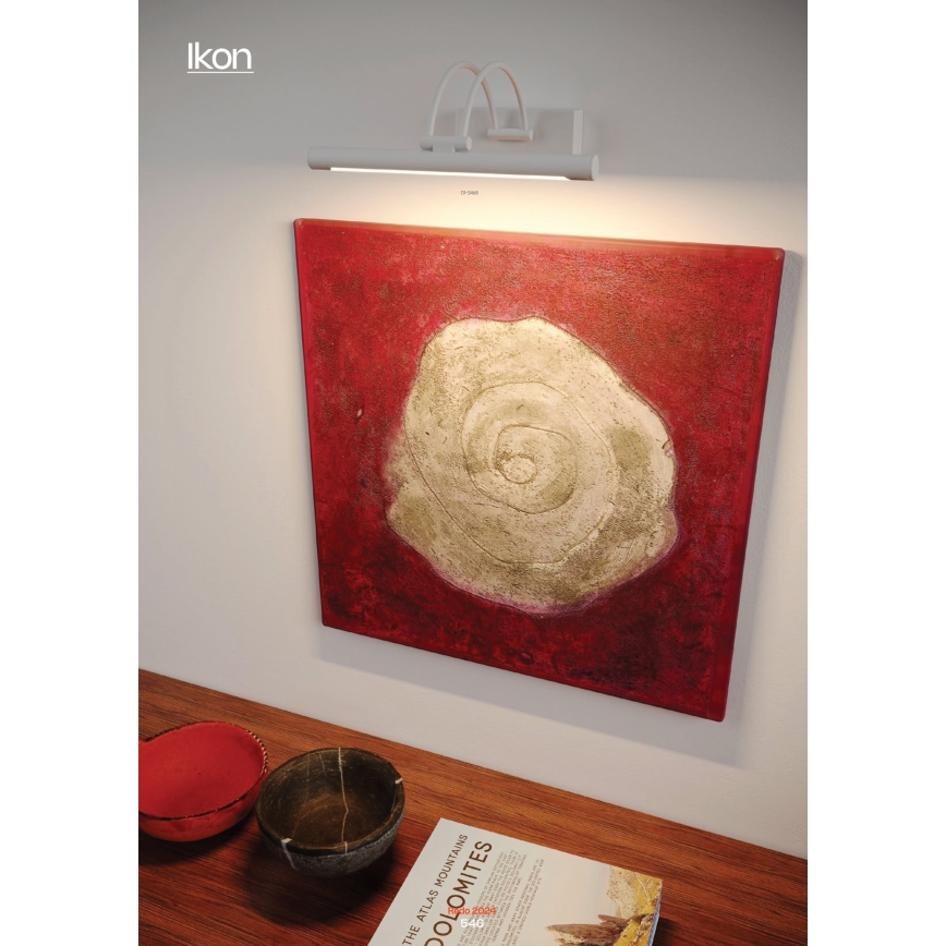 Redo 01-3469 - LED Kinkiet galeryjka IKON LED/7,3W/230V 29,5 cm CRI 92 czarny