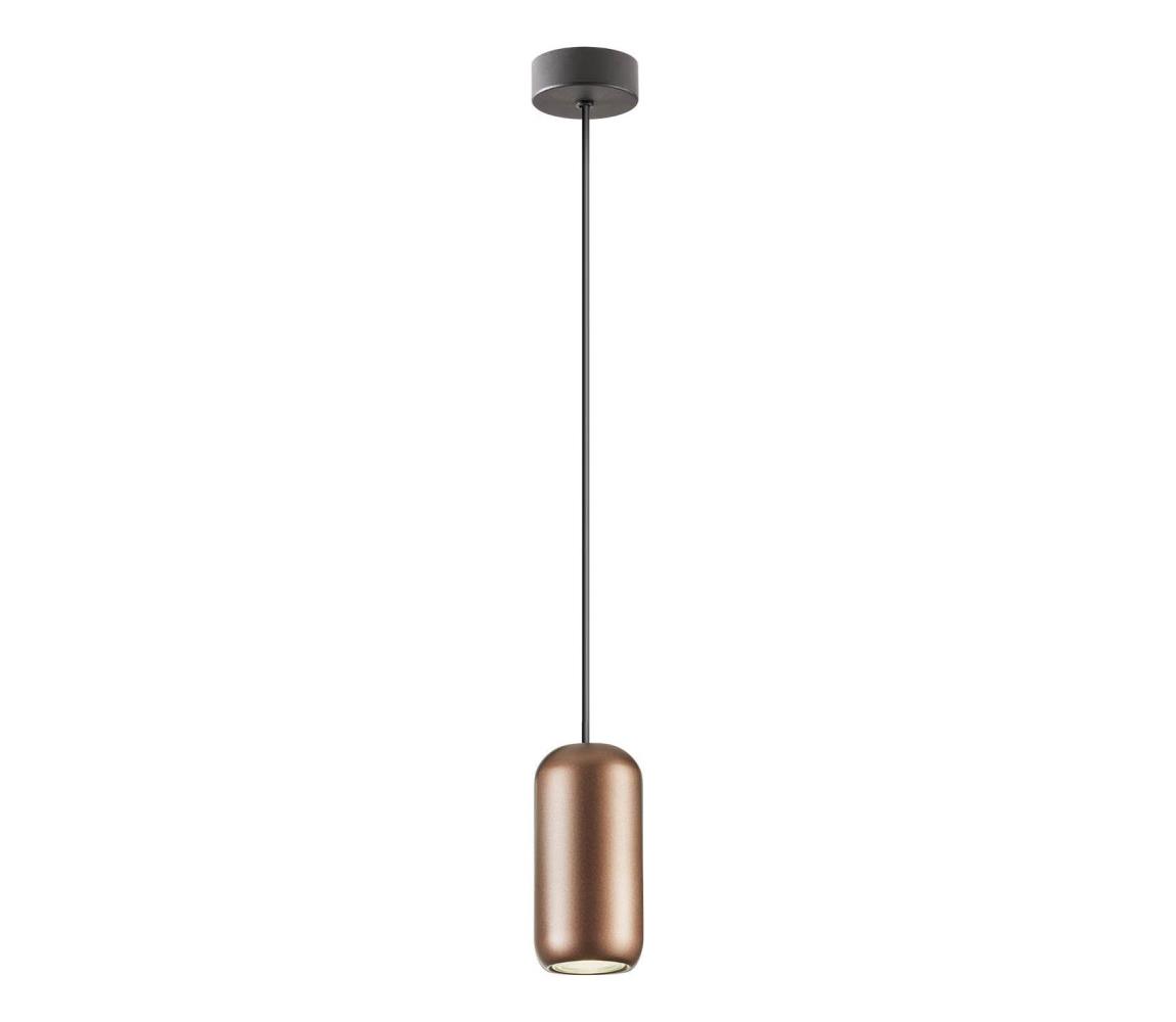 Redo 01-3476 - Żyrandol na lince BOOM 1xGU10/10W/230V śr. 7,6 cm brązowe