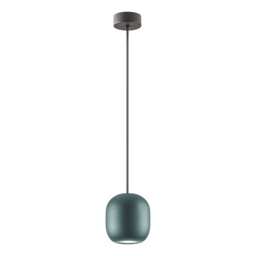 Redo 01-3478 - Żyrandol na lince BOOM 1xGU10/10W/230V śr. 12 cm zielony