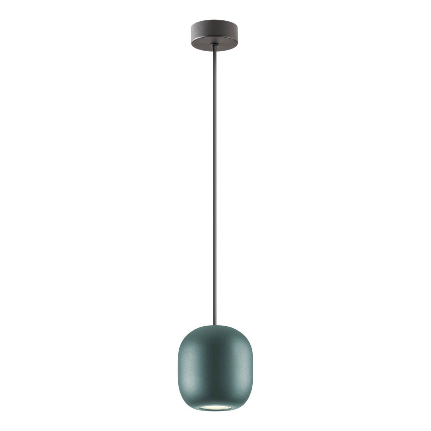 Redo 01-3478 - Żyrandol na lince BOOM 1xGU10/10W/230V śr. 12 cm zielony