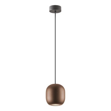 Redo 01-3479 - Żyrandol na lince BOOM 1xGU10/10W/230V śr. 12 cm brązowe