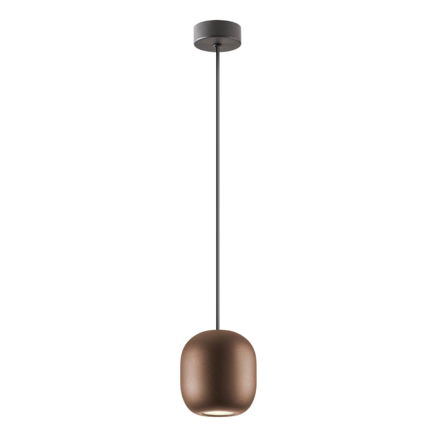 Redo 01-3479 - Żyrandol na lince BOOM 1xGU10/10W/230V śr. 12 cm brązowe