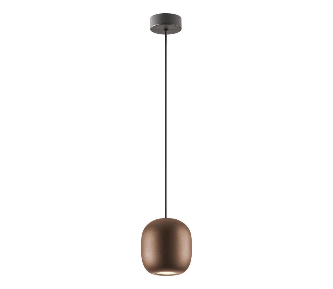 Redo 01-3479 - Żyrandol na lince BOOM 1xGU10/10W/230V śr. 12 cm brązowe