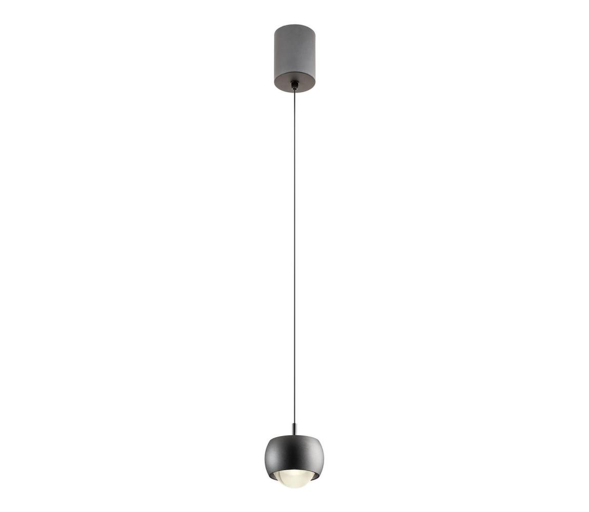 Redo 01-3550 - LED Żyrandol na lince AVES LED/12W/230V śr. 9,6 cm CRI 90 czarny