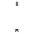 Redo 01-3551 - LED Żyrandol na lince AVES LED/12W/230V śr. 9,6 cm CRI 90 antracyt