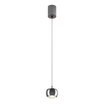 Redo 01-3551 - LED Żyrandol na lince AVES LED/12W/230V śr. 9,6 cm CRI 90 antracyt