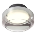 Redo 01-3588 - LED Plafon SOLERA LED/18W/230V śr. 25 cm CRI 93 3000/4000K szary