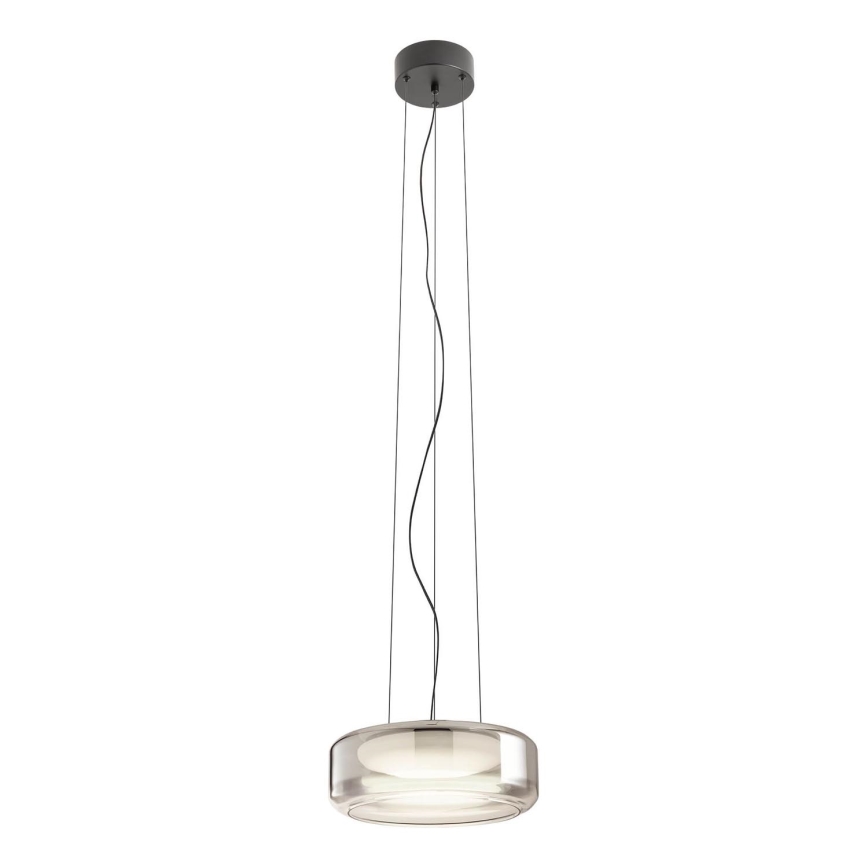 Redo 01-3591 - LED Żyrandol na lince SOLERA LED/24W/230V śr. 35 cm CRI 93 3000/4000K szary