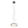 Redo 01-3591 - LED Żyrandol na lince SOLERA LED/24W/230V śr. 35 cm CRI 93 3000/4000K szary