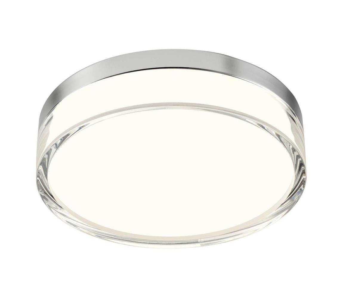 Redo 01-3727 - LED Plafon FRISBI LED/12W/230V 3000/4000K IP44 chrom