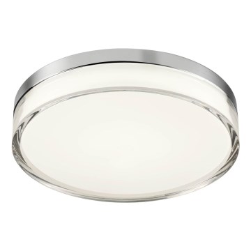 Redo 01-3728 - LED Plafon łazienkowy FRISBI LED/18W/230V śr. 28 cm CRI 90 3000/4000K IP44 chrom błyszczący