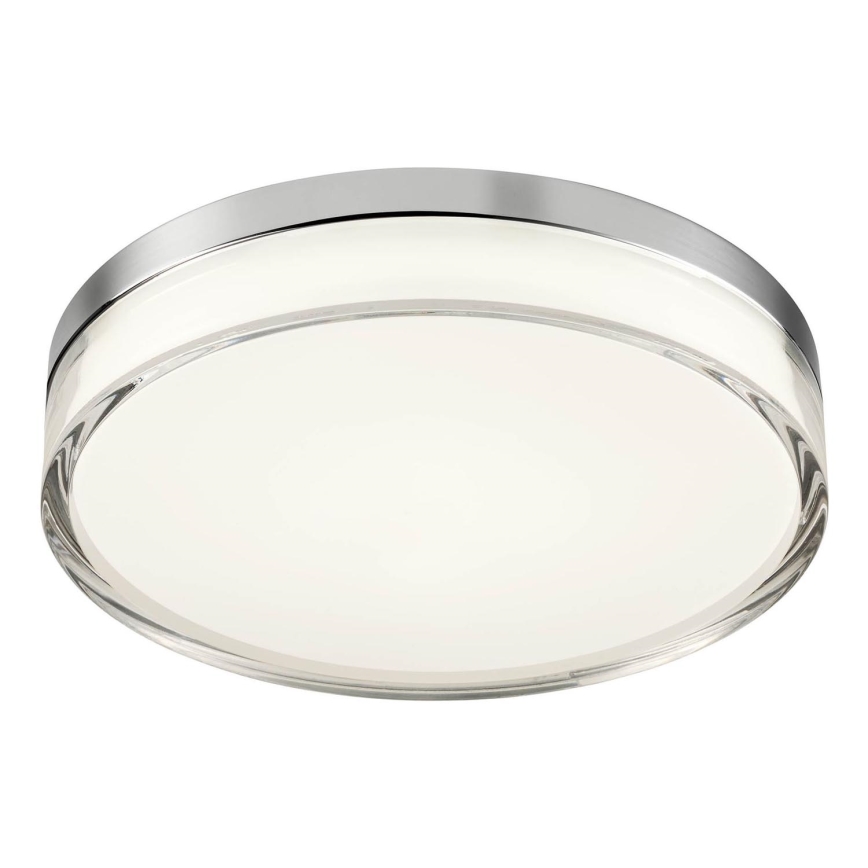 Redo 01-3728 - LED sufitowa lampa łazienkowa FRISBI LED/18W/230V śr. 28 cm CRI 90 3000/4000K IP44 chrom błyszczący