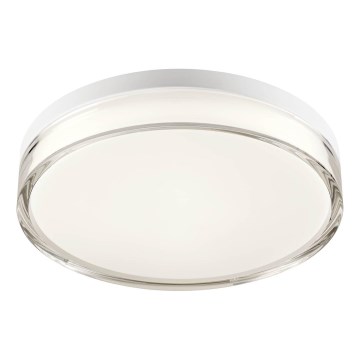 Redo 01-3732 - LED Plafon łazienkowy FRISBI LED/18W/230V śr. 28 cm CRI 90 3000/4000K IP44 biały