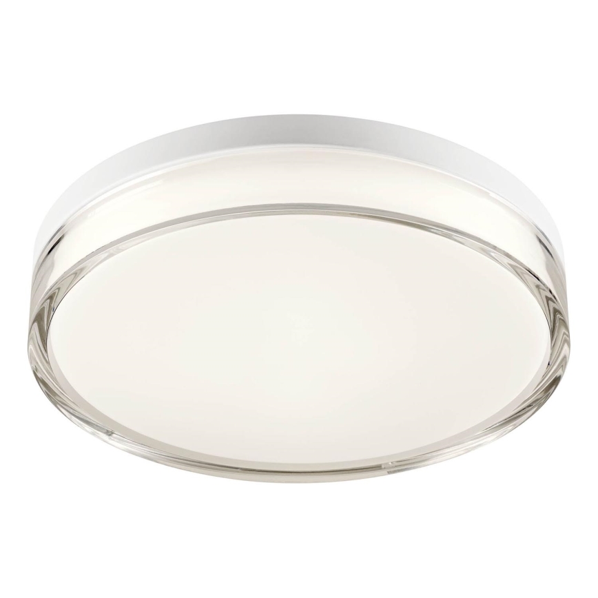 Redo 01-3732 - LED Plafon łazienkowy FRISBI LED/18W/230V śr. 28 cm CRI 90 3000/4000K IP44 biały