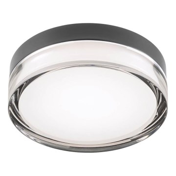 Redo 01-3733 - LED Plafon łazienkowy FRISBI LED/8W/230V śr. 15 cm CRI 90 IP44 czarny