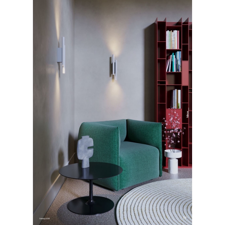 Redo 01-3850 - Kinkiet LED NIKOS 4xLED/4W/230V 3000K CRI 90 biały