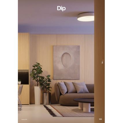 Redo 01-3941 - LED oprawa sufitowa DIP LED/40W/230V 2700/3000/4000/5000/6500K CRI 90 śr. 62,4 cm biała