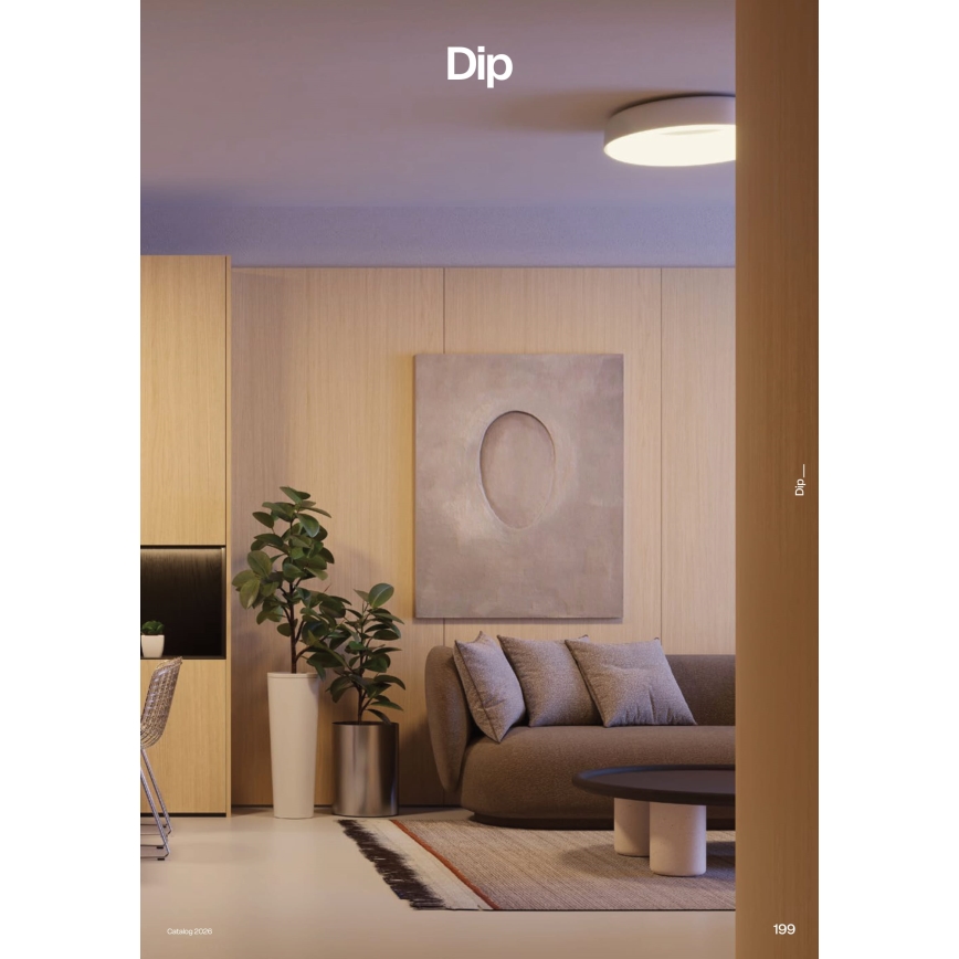 Redo 01-3941 - LED oprawa sufitowa DIP LED/40W/230V 2700/3000/4000/5000/6500K CRI 90 śr. 62,4 cm biała