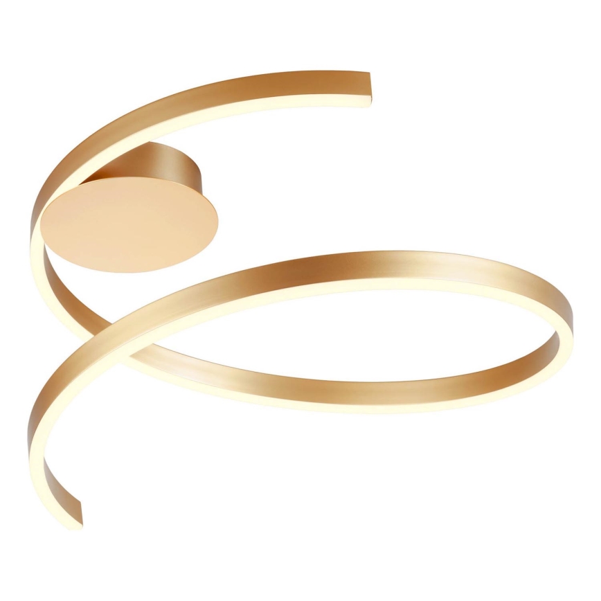 Redo 01-4011 - Ściemnialna oprawa sufitowa LED SCROLL 38W/230V 3000K/4000K/6000K CRI 90 śr. 60 cm złota