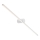 Redo 01-4034 - LED Łazienkowe oświetlenie lustra ROW LED/18W/230V 90 cm IP44 biały