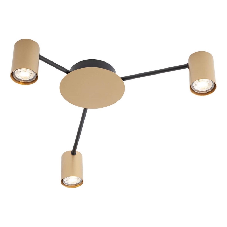 Redo 01-4049 - Oświetlenie punktowe NOA 3xGU10/10W/230V złote