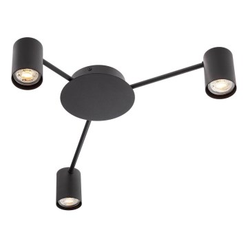 Redo 01-4050 - Oświetlenie punktowe NOA 3xGU10/10W/230V czarne