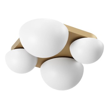 Redo 01-4332 - oprawa sufitowa LED LUMIEN 4xLED/26W/230V 2700/3000K CRI 90 biały/złoty