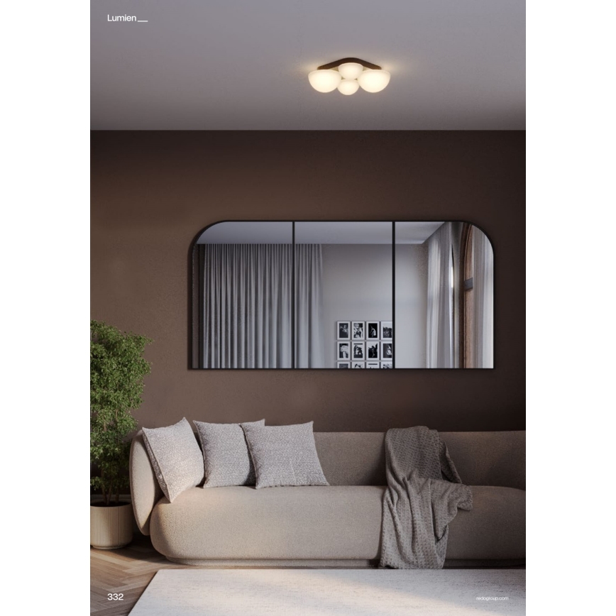 Redo 01-4332 - oprawa sufitowa LED LUMIEN 4xLED/26W/230V 2700/3000K CRI 90 biały/złoty