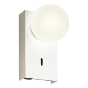 Redo 01-4656 - LED Kinkiet NORMA LED/5W/230V CRI 90 USB biały