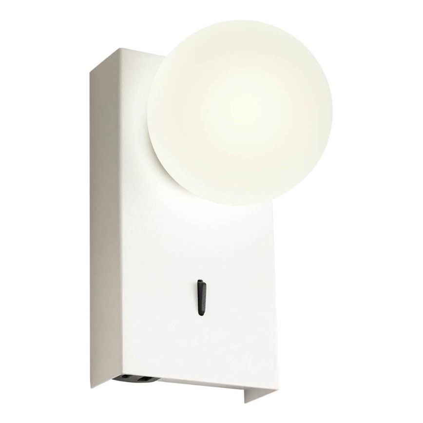 Redo 01-4656 - LED Kinkiet NORMA LED/5W/230V CRI 90 USB biały