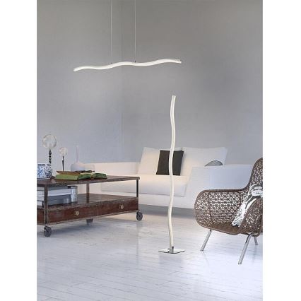 Redo 01-893 - LED lampa wisząca na lince PULSE LED/23,1W/230V matowy chrom