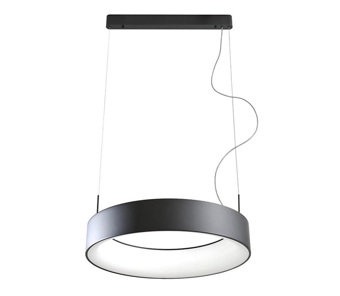Redo 01-924 - LED Żyrandol na lince BOND LED/47W/230V 3000K szary