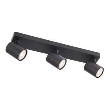 Redo 04-474 - Oprawa punktowa CAMEO 3xGU10/35W/230V czarna