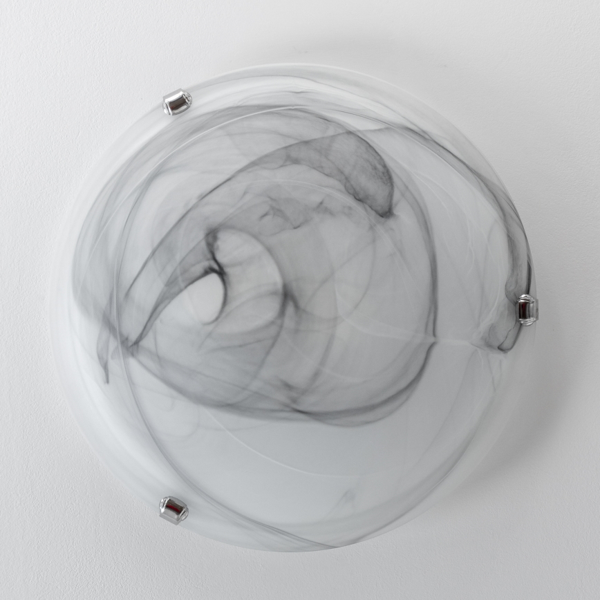 Redo 05-393 - Lampa sufitowa VIRGINIA 2xE27/42W/230V śr. 40 cm szara