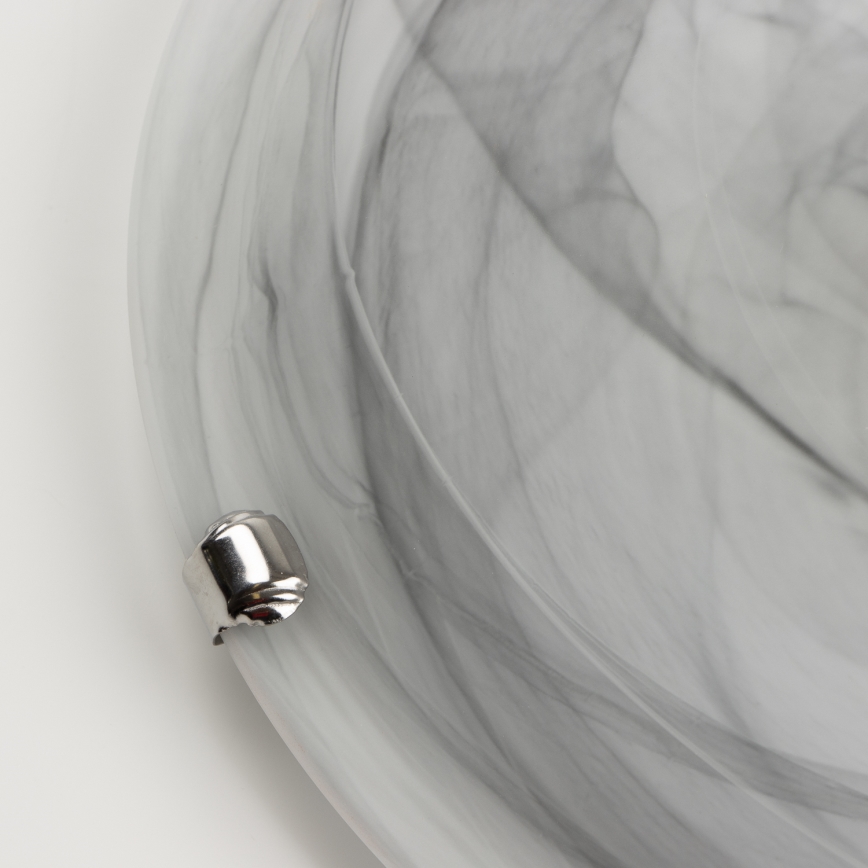 Redo 05-393 - Lampa sufitowa VIRGINIA 2xE27/42W/230V śr. 40 cm szara