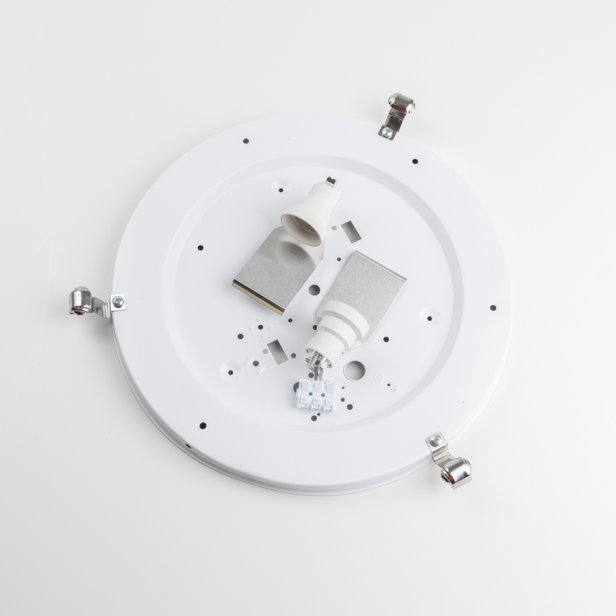 Redo 05-393 - Lampa sufitowa VIRGINIA 2xE27/42W/230V śr. 40 cm szara