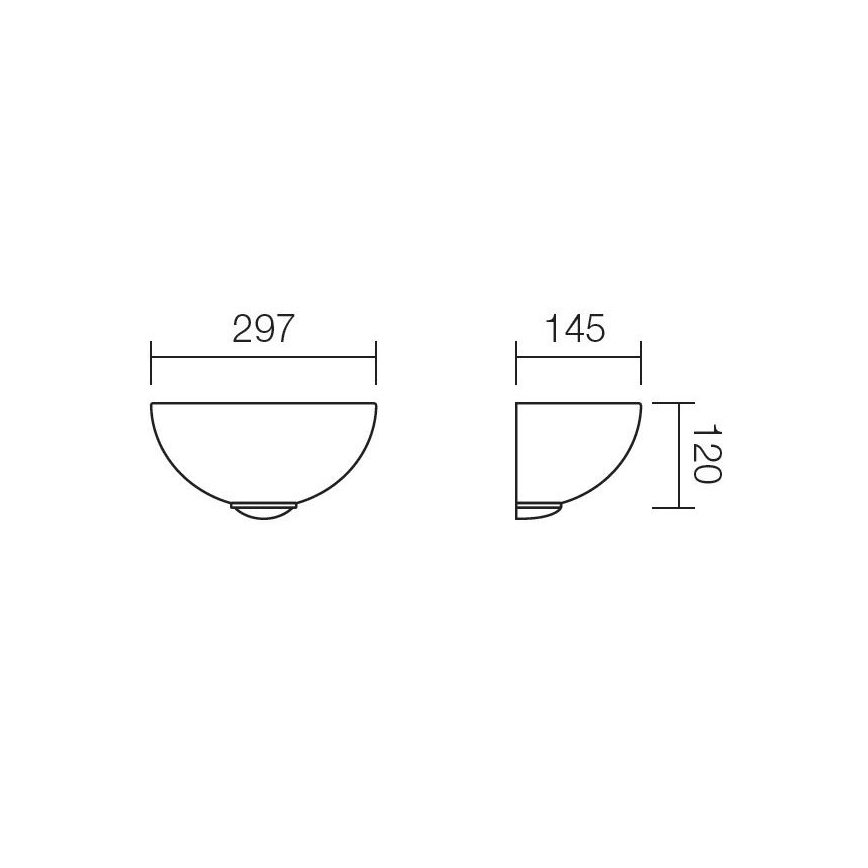 Redo 05-759 - Kinkiet SPIRA 1xE27/42W/230V