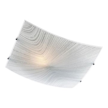 Redo 05-812 - Lampa sufitowa SHAKE 1xE27/42W/230V 29,5x29,5 cm biała