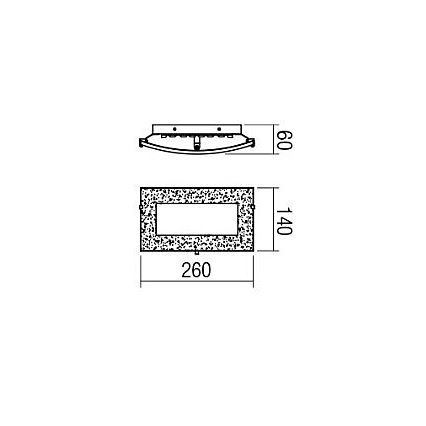 Redo 05-862 - LED Kinkiet ARTEMIS LED/10W/230V złoty