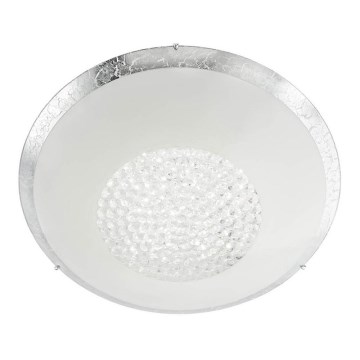 Redo 05-898 - LED Plafon kryształowy RA LED/12W/230V śr. 30 cm srebrny