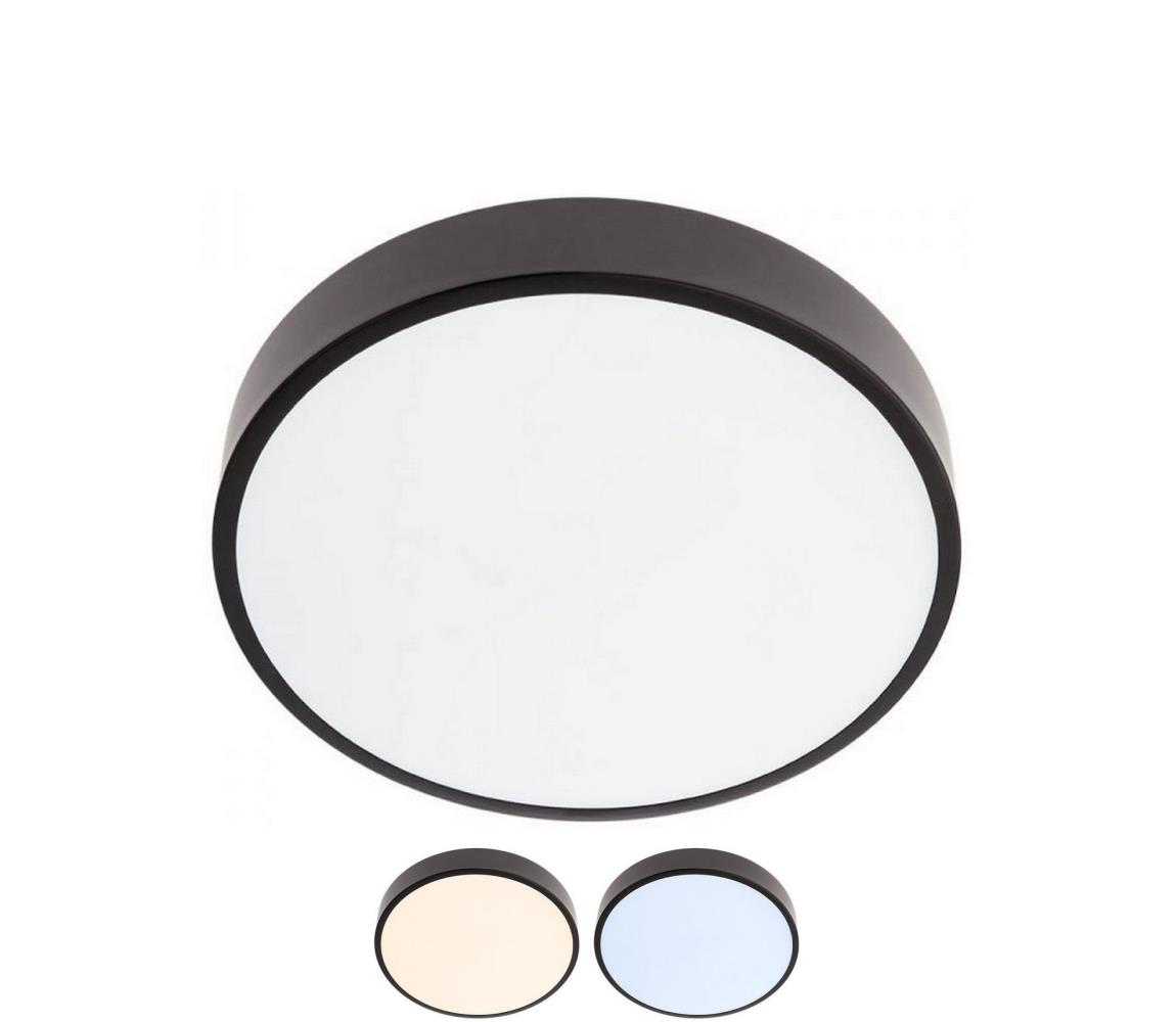Redo 05-930 - LED Plafon KNOB LED/24W/230V 3000K-6500K 30 cm czarny