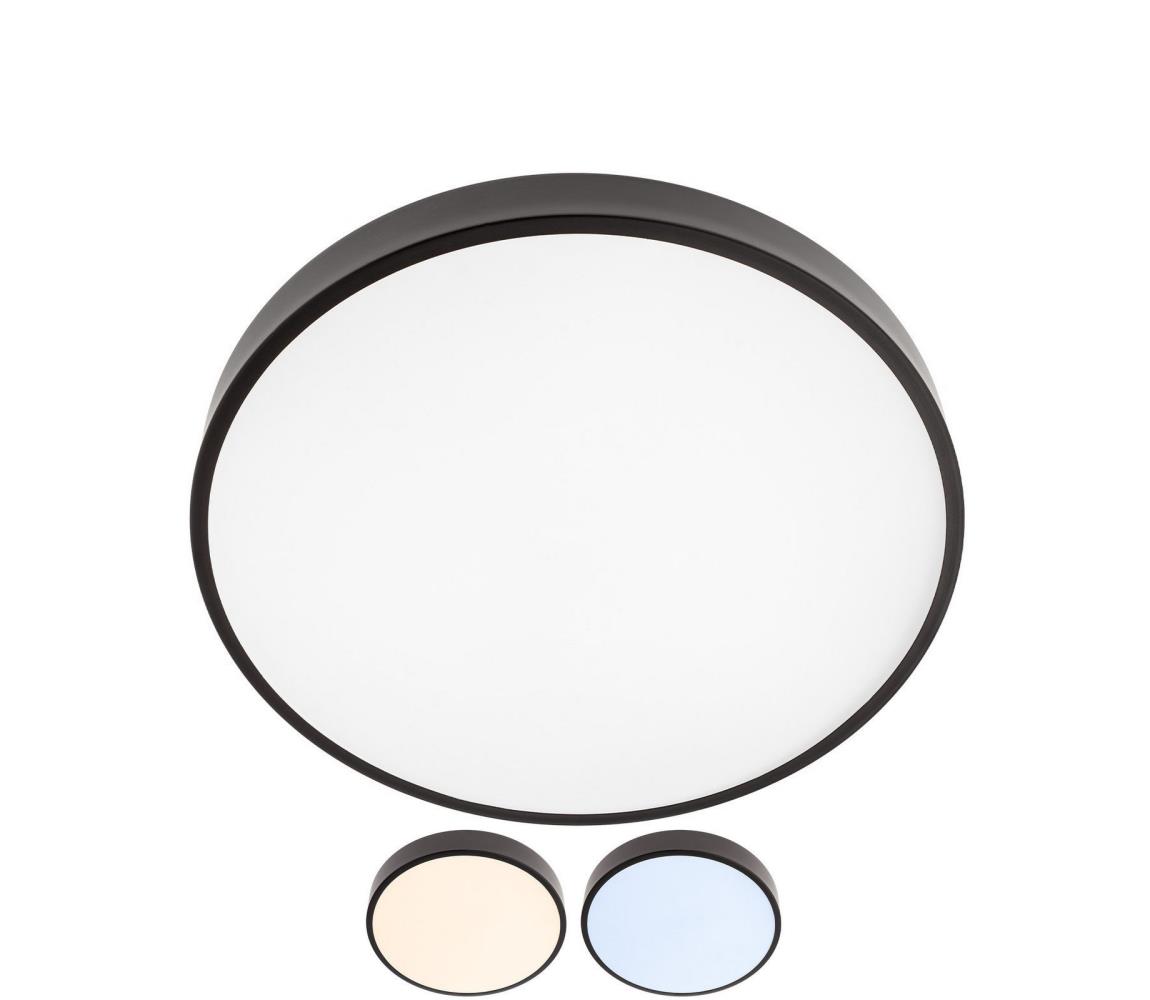 Redo 05-933 - LED Plafon KNOB LED/36W/230V 3000K-6500K 40 cm czarny