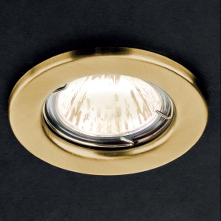 Redo 70310 - Oprawa wpuszczana MT 1xGU5,3/50W/12V mosiądz