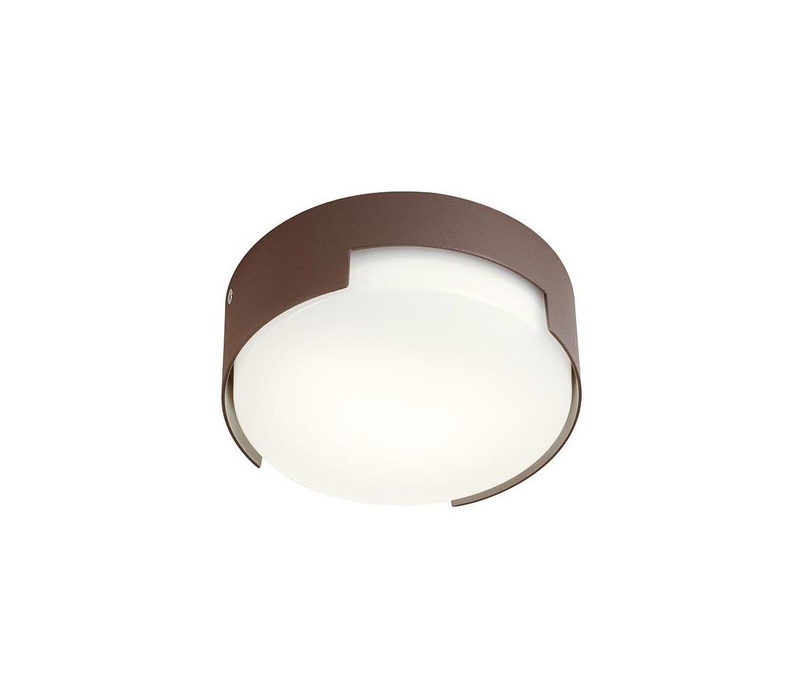 Redo 90004 - LED Plafon zewnętrzny SKOR LED/12W/230V IP54 brązowy