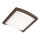 Redo 90008 - LED Plafon zewnętrzny TALLIN LED/21W/230V 24,5x24,5 cm IP54 brązowy