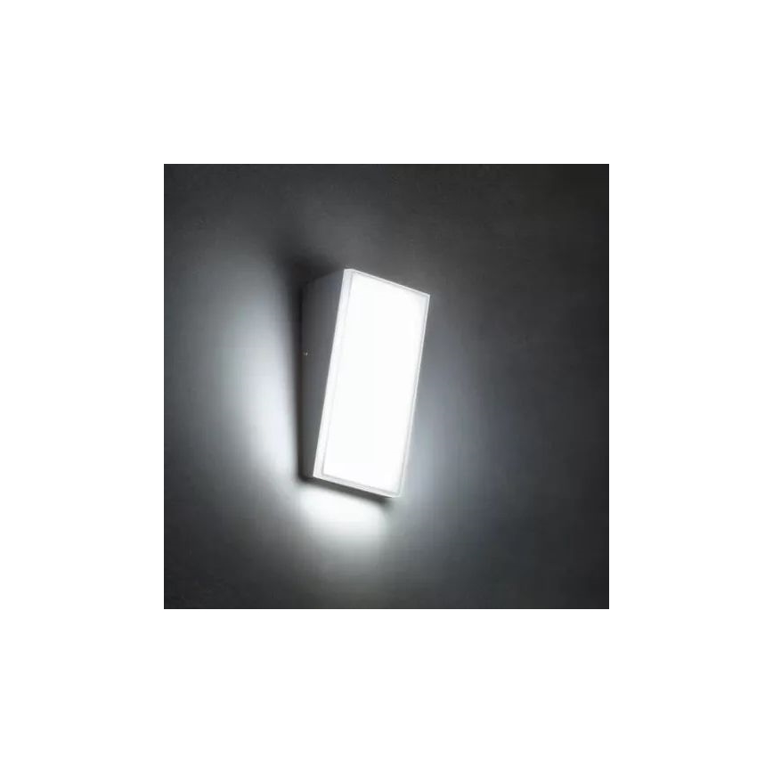 Redo 90019 - LED Kinkiet zewnętrzny TOKYO LED/12W/230V 3000K IP54 szary